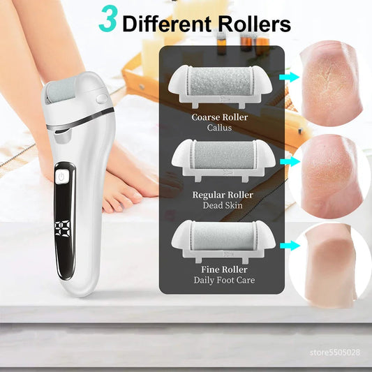 PediFix™ Rechargeable Electric Foot File Grinder MedikStat