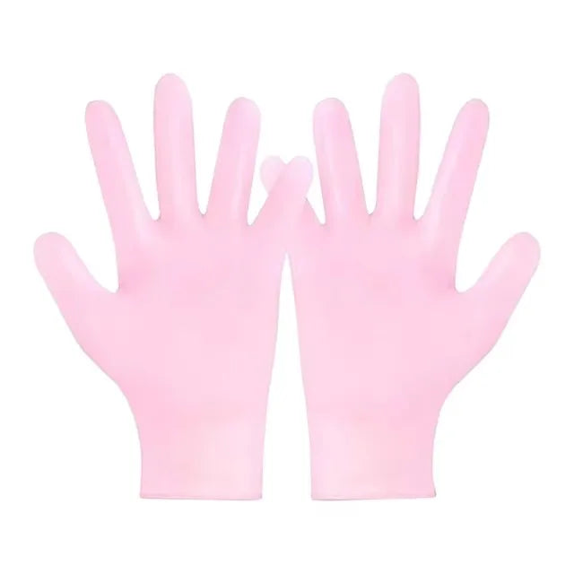 Hand & Feet SPA Socks & Gloves with Anti Slip Silicone