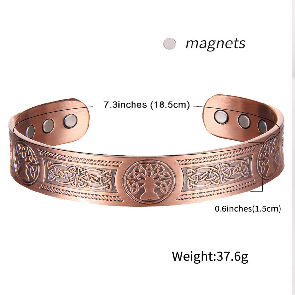 Copper Magnetic Bracelet