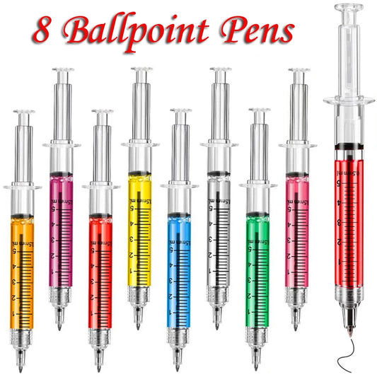 Syringe Style Ballpoint Pen