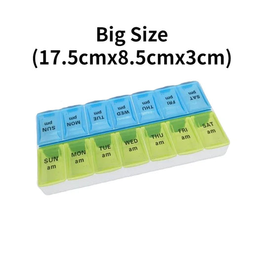 PillBox™ Weekly Portable Travel Pill Organizer My Store