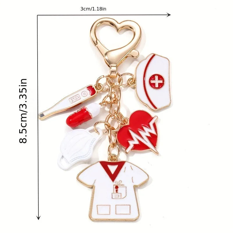 Ivimed™ Medical Tools Enamel Keychain MedikStat