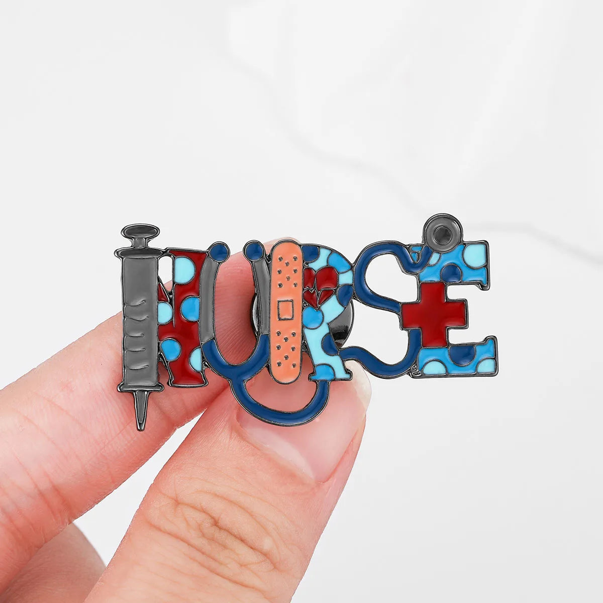 Cartoon Medical Enamel Pin Brooch