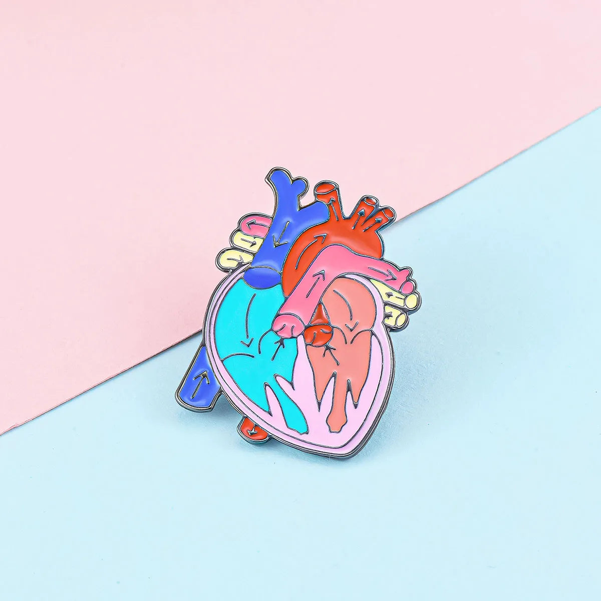 Cartoon Medical Enamel Pin Brooch
