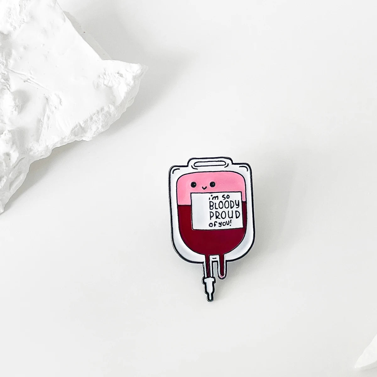 Cartoon Medical Enamel Pin Brooch