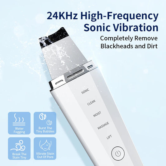 Sanclair™ Ultrasonic Skin Scrubber MedikStat
