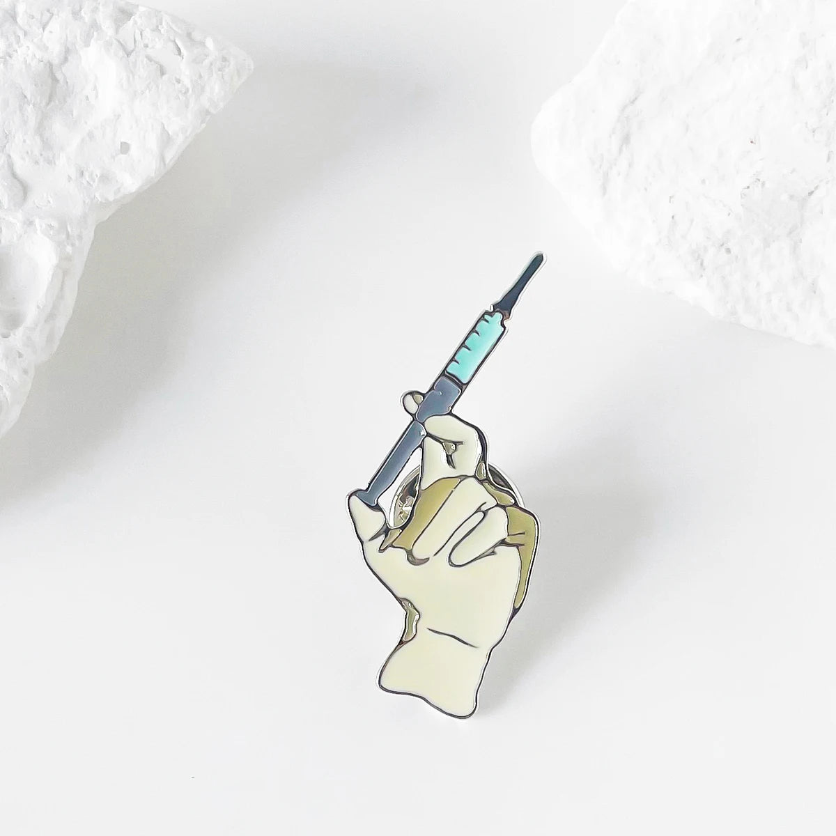Cartoon Medical Enamel Pin Brooch