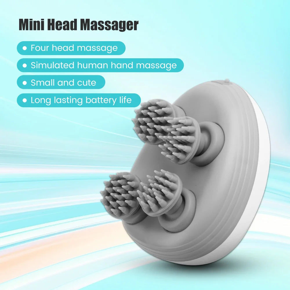 Lunamass™ Electric Head Scalp Massager MedikStat