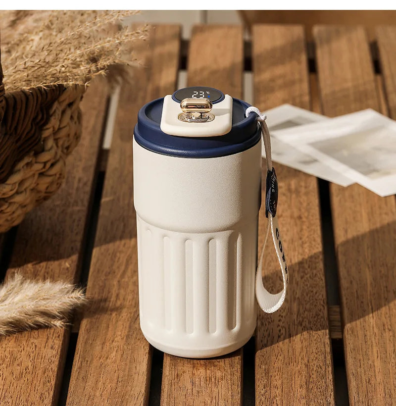 ThermoSmart™ 450ml Smart Temperature Display Vacuum Flask MedikStat