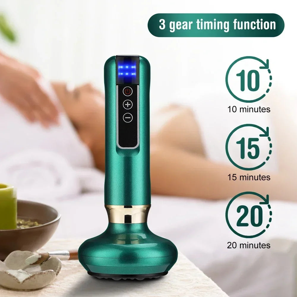 Yogaum™ Tricolor Electric GuaSha Massager MedikStat