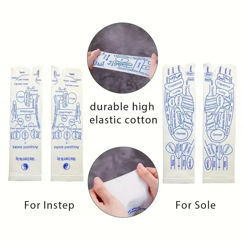 Irelieve™ Reflexology Socks with Massage Tool MedikStat
