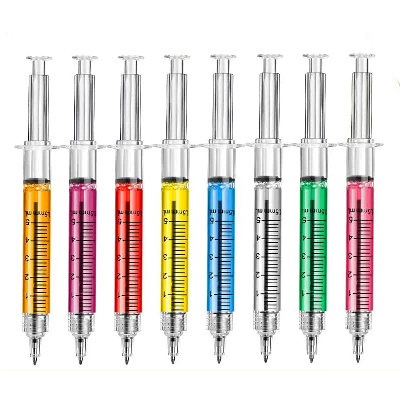 Syringe Style Ballpoint Pen