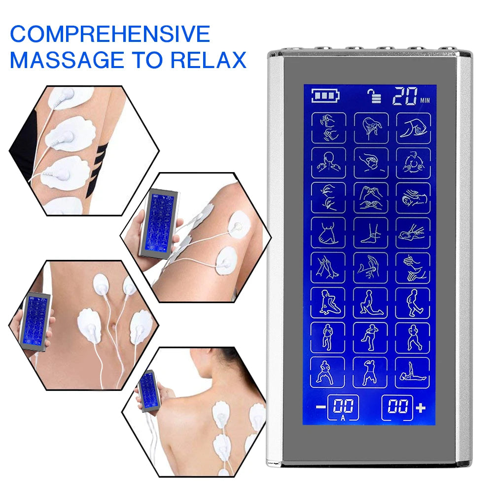 Electric Pulse TENS & EMS Muscle Stimulator