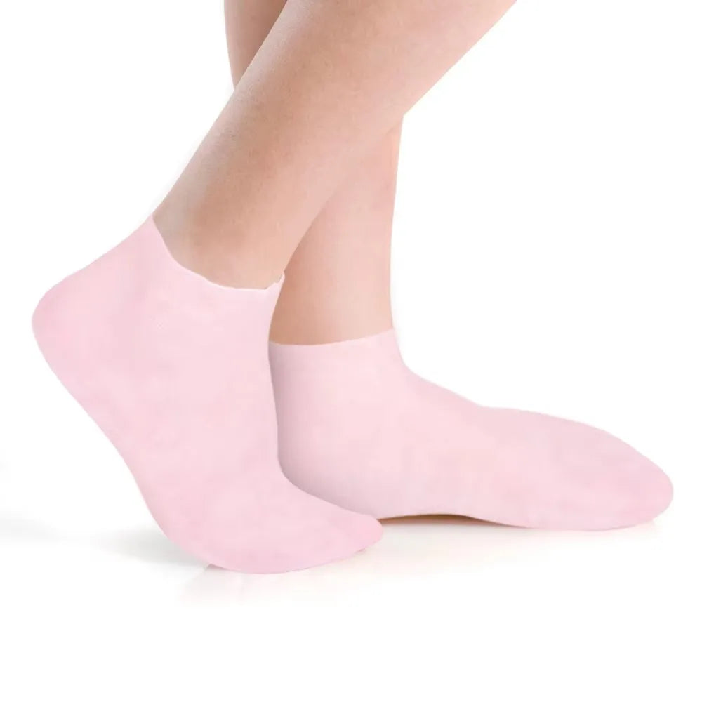 Hand & Feet SPA Socks & Gloves with Anti Slip Silicone