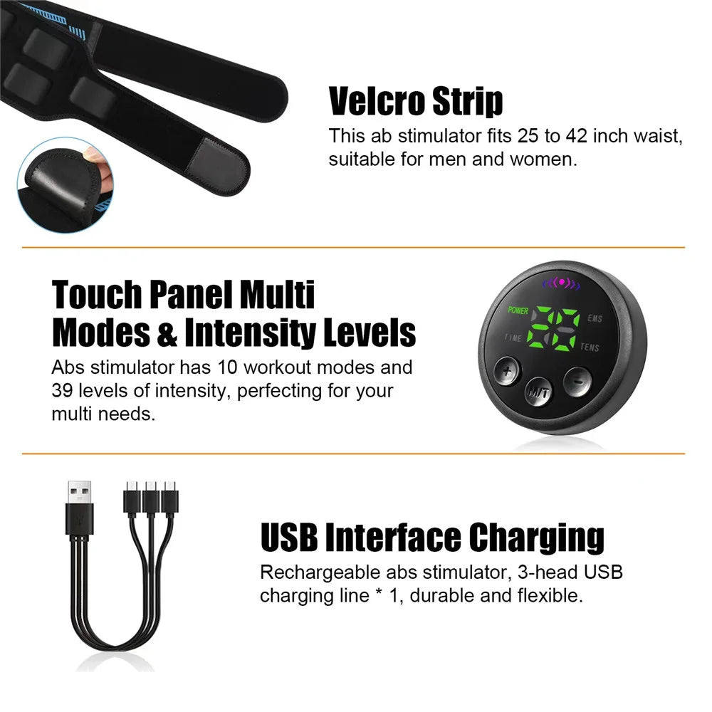 FitPulse™ EMS Muscle Stimulator Belt My Store