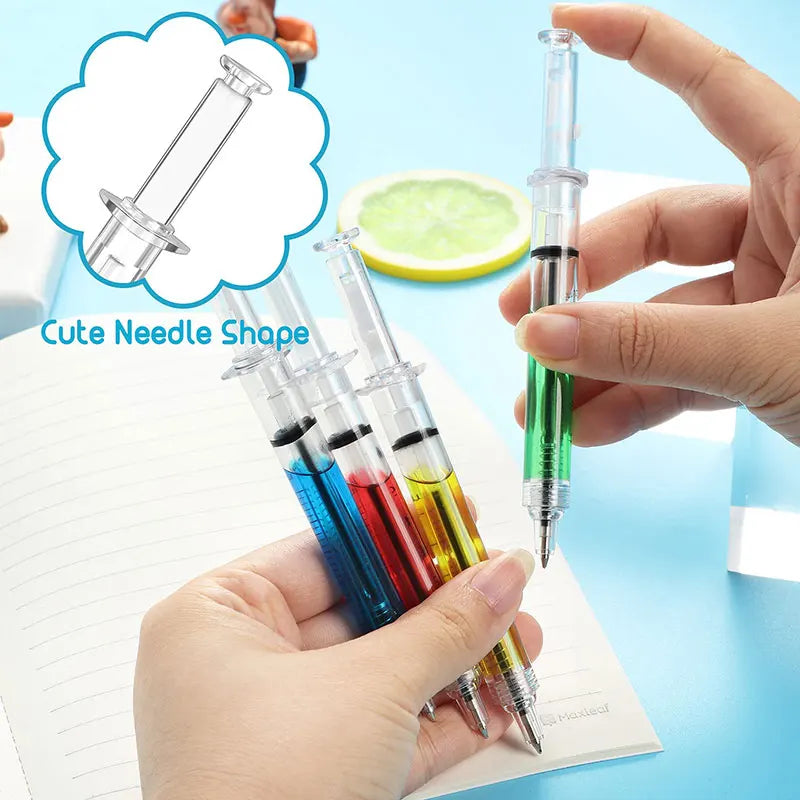Syringe Style Ballpoint Pen