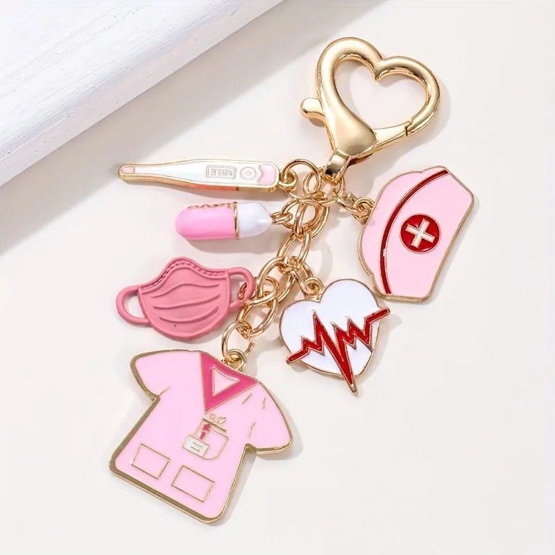 Ivimed™ Medical Tools Enamel Keychain MedikStat