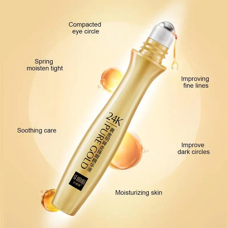 Luxorile™ 24K Gold Bright Eye Roller MedikStat