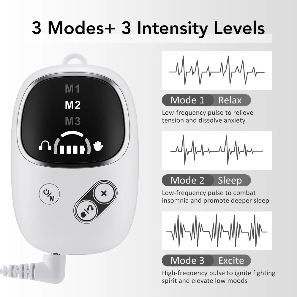Sleep Aid Device with Clips for Relaxation
