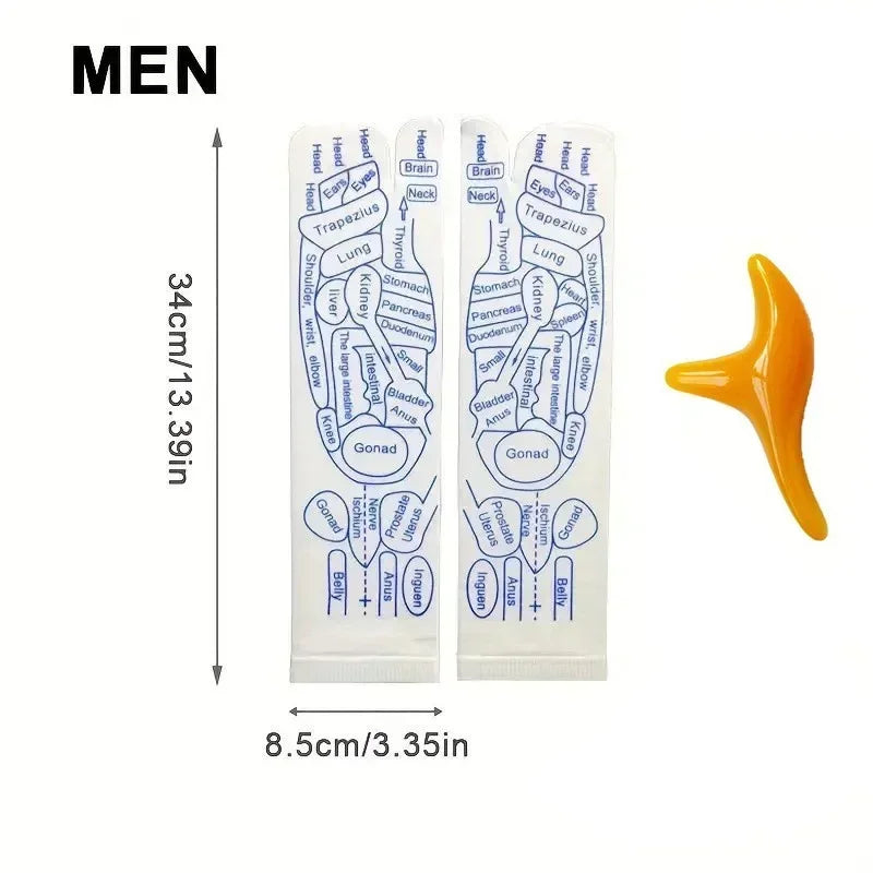 Irelieve™ Reflexology Socks with Massage Tool MedikStat
