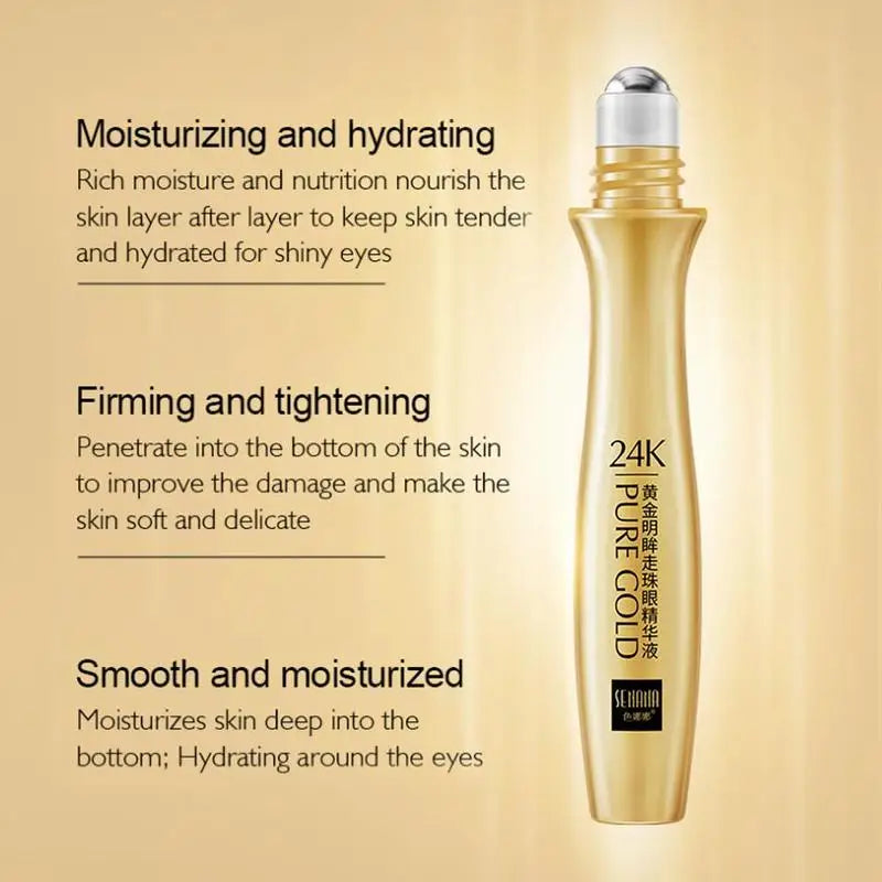 Luxorile™ 24K Gold Bright Eye Roller MedikStat