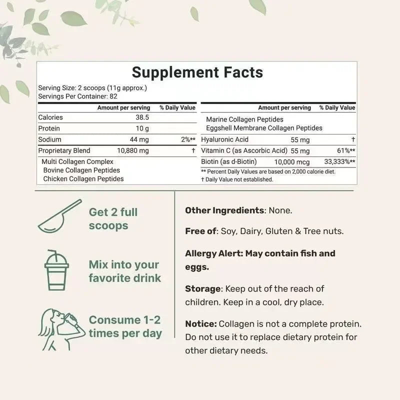 Multi Collagen Peptide Treatment