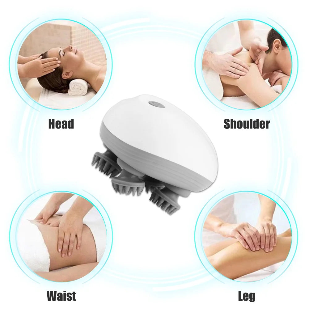 Lunamass™ Electric Head Scalp Massager MedikStat