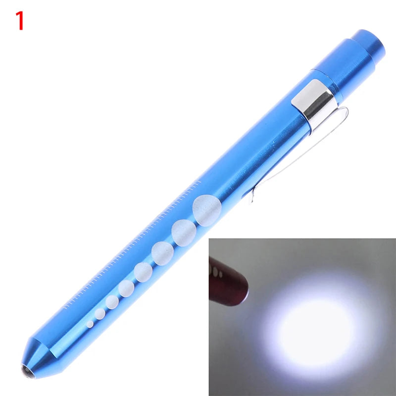 LED Medical Penlight with Pupil Gauge