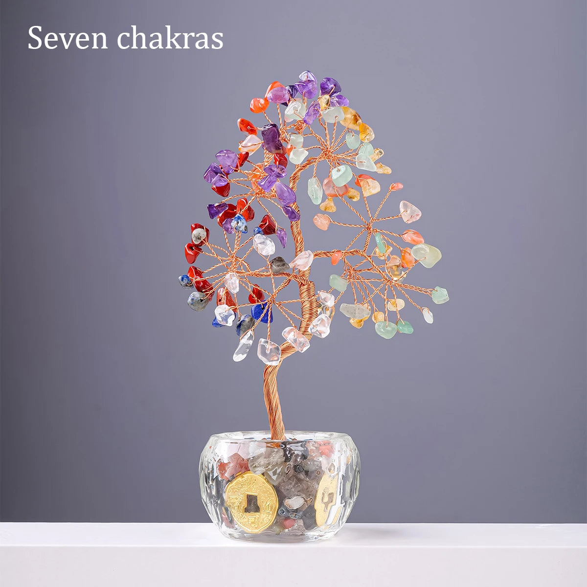 Chakra Crystal Tree