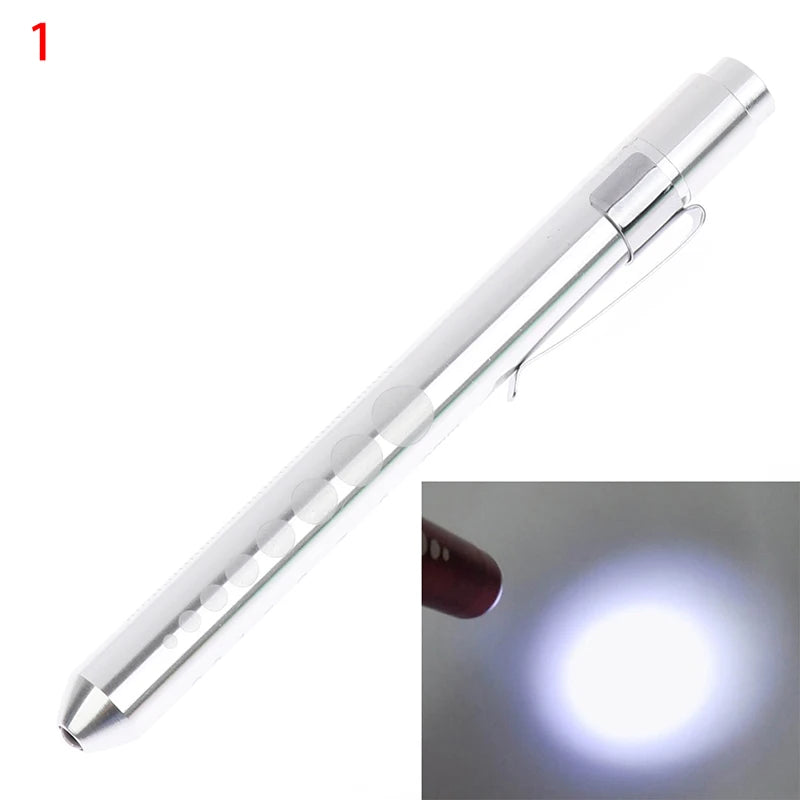 LED Medical Penlight with Pupil Gauge