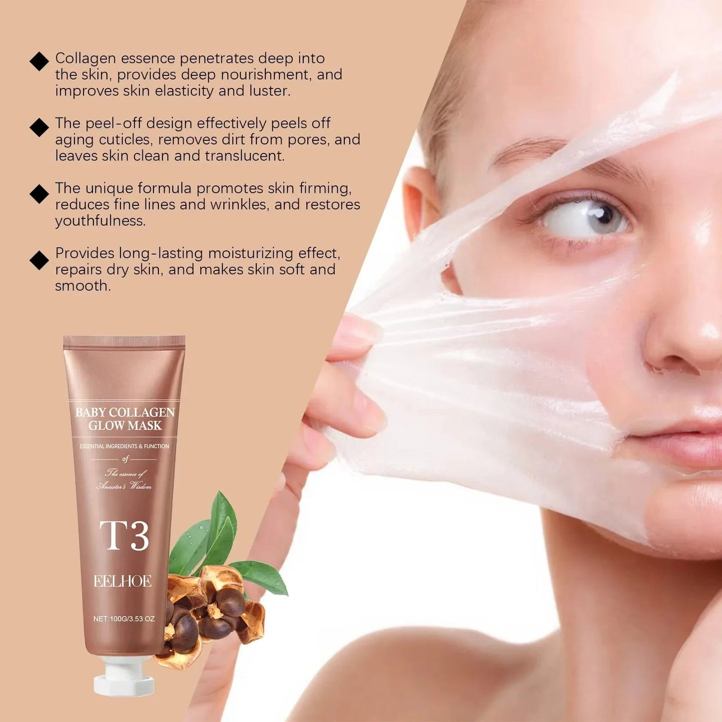 DrMask™ Hyaluronic Acid Peel-Off Mask MedikStat