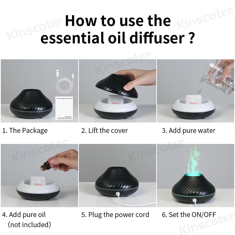AromaLight™ Volcanic Aroma Diffuser MedikStat