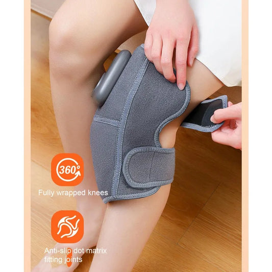 Electric Massager for Knee and Shoulder with Red Light Therapy