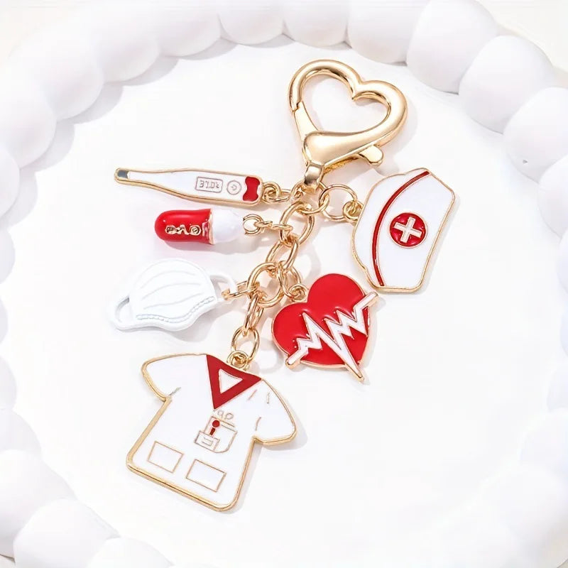 Ivimed™ Medical Tools Enamel Keychain MedikStat