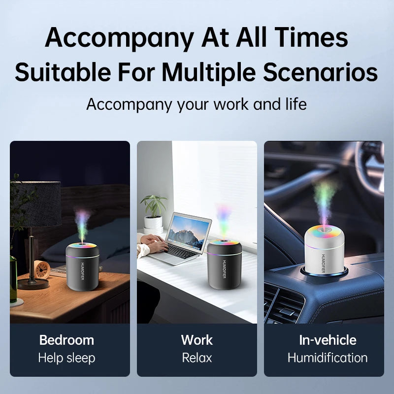 Mini USB Humidifier Aroma Diffuser
