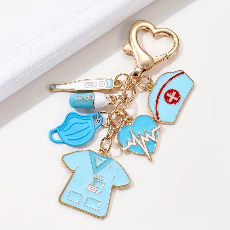 Ivimed™ Medical Tools Enamel Keychain MedikStat