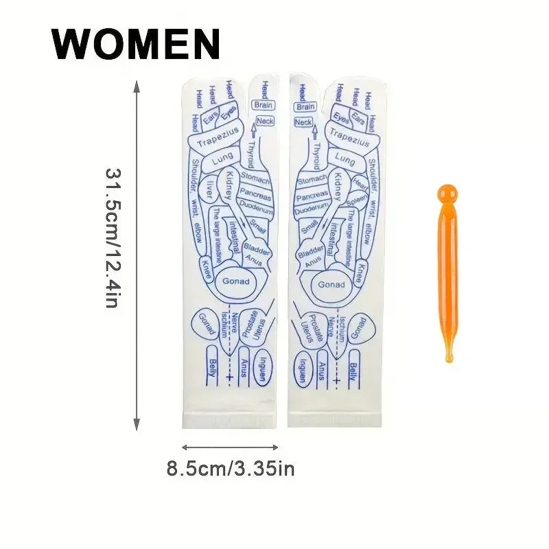 Irelieve™ Reflexology Socks with Massage Tool MedikStat