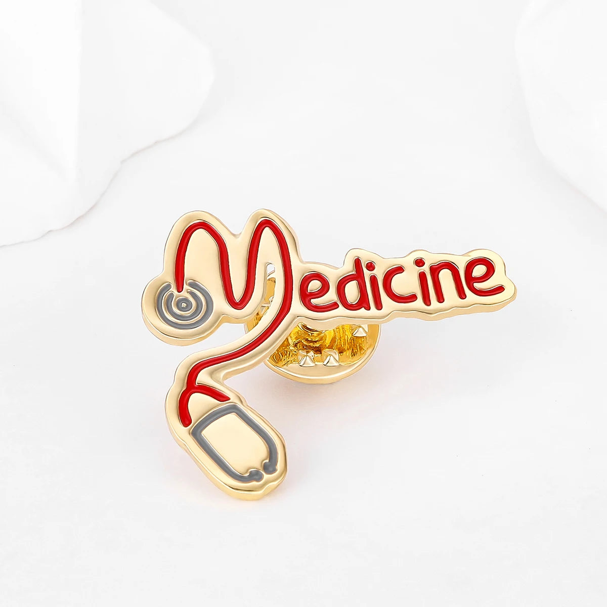 Cartoon Medical Enamel Pin Brooch