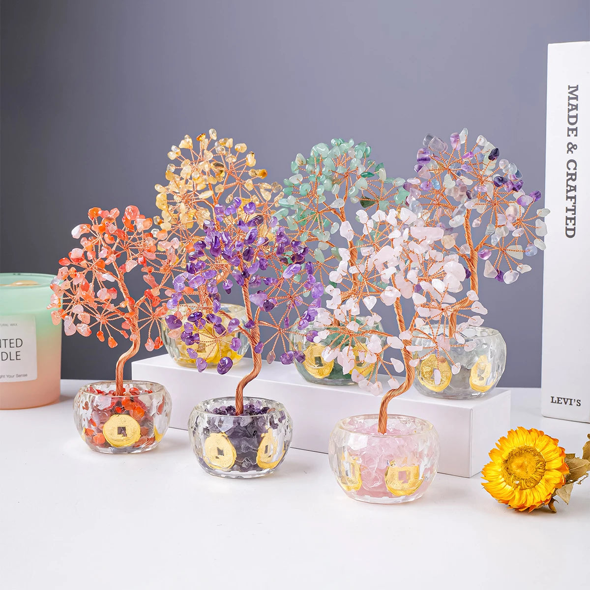 Chakra Crystal Tree