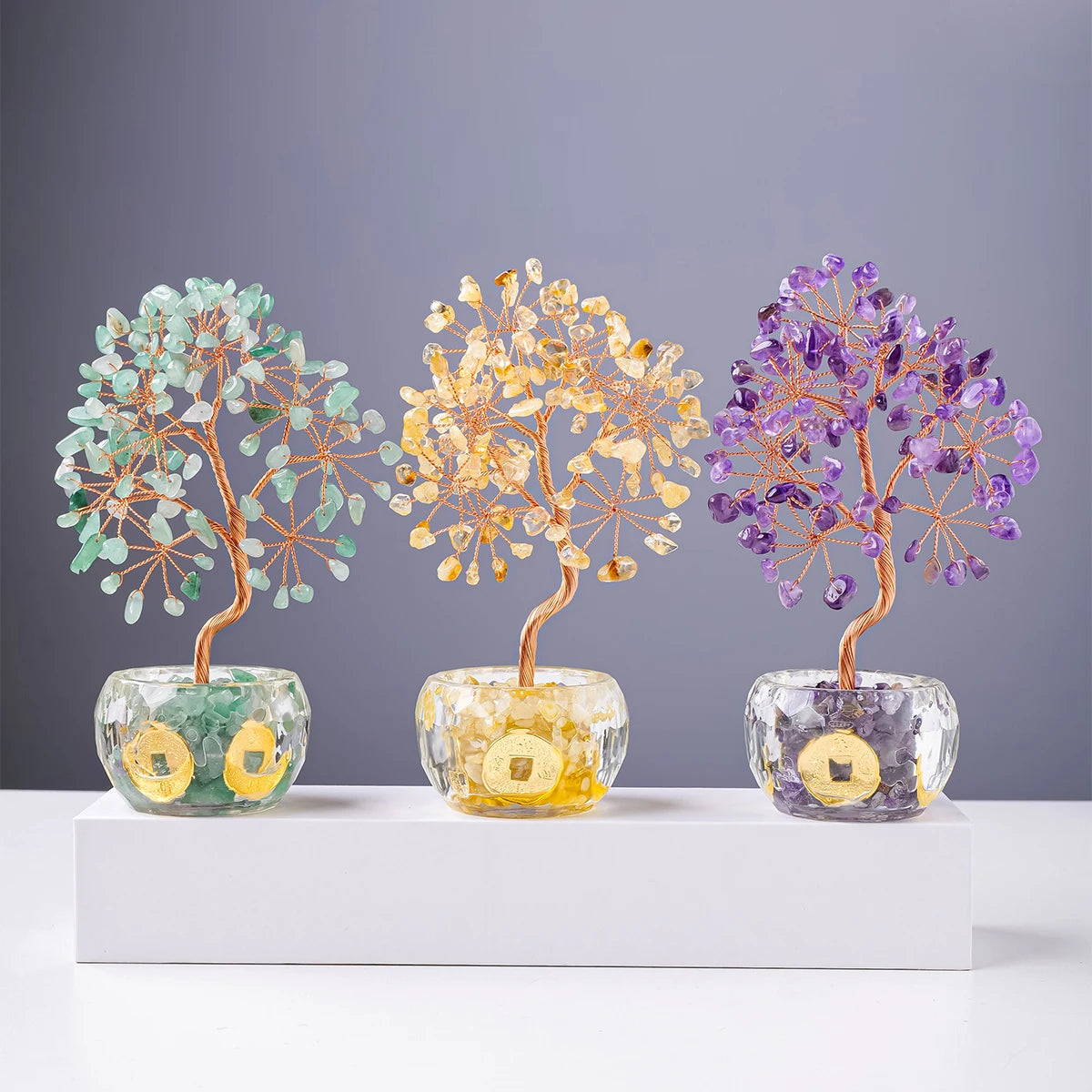 Chakra Crystal Tree