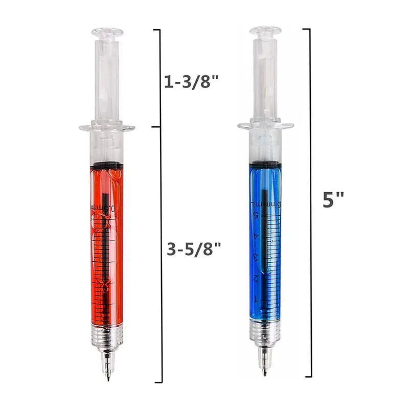 Syringe Style Ballpoint Pen