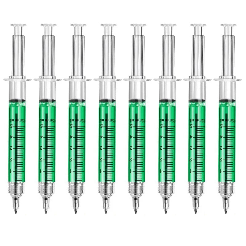 Syringe Style Ballpoint Pen