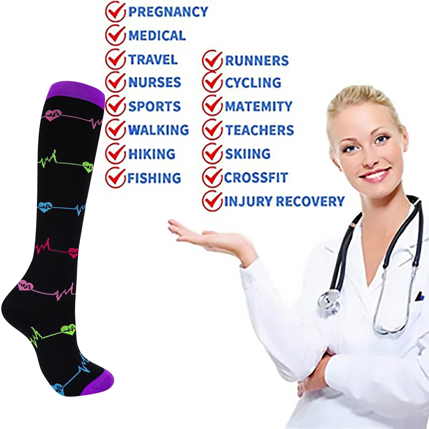 EasyFeet™ Compression Socks MedikStat