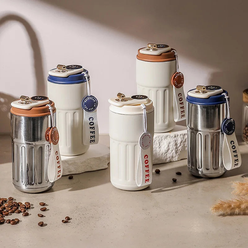 ThermoSmart™ 450ml Smart Temperature Display Vacuum Flask MedikStat