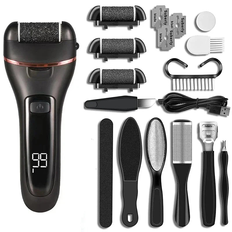 PediFix™ Rechargeable Electric Foot File Grinder MedikStat