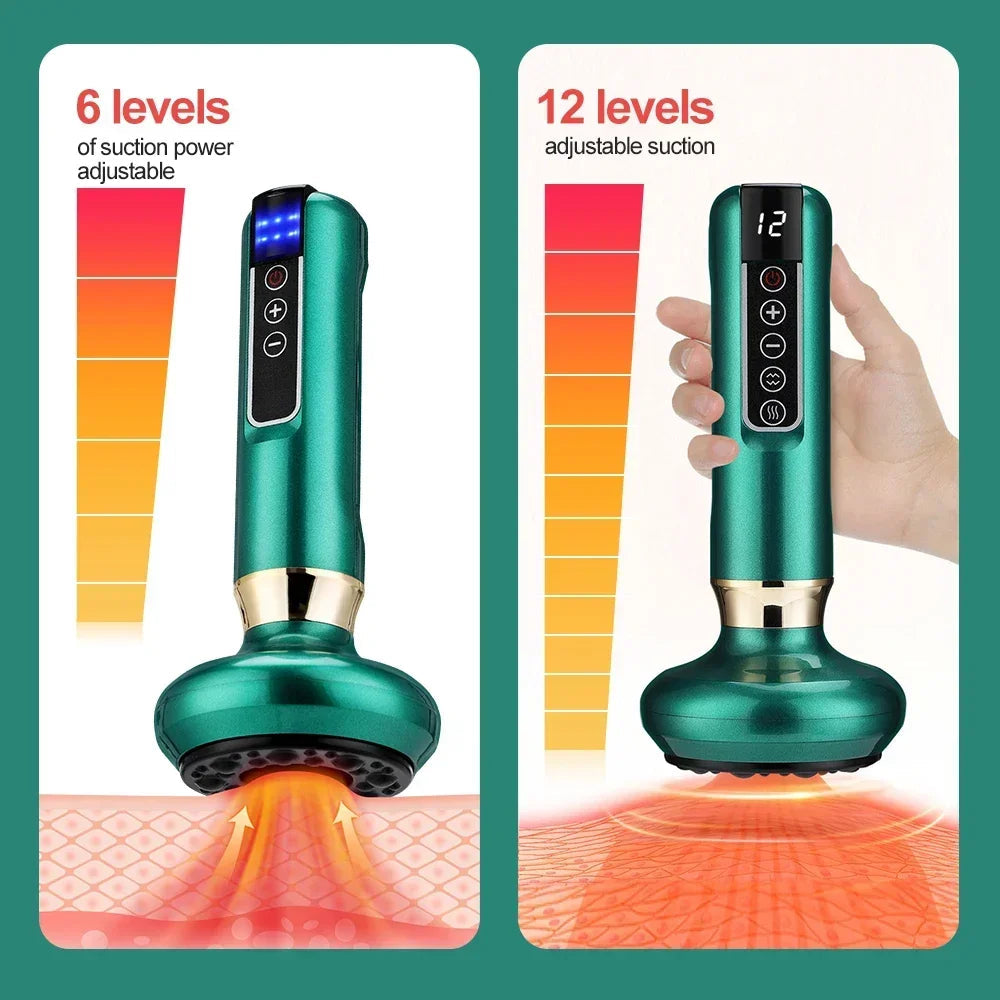 Yogaum™ Tricolor Electric GuaSha Massager MedikStat