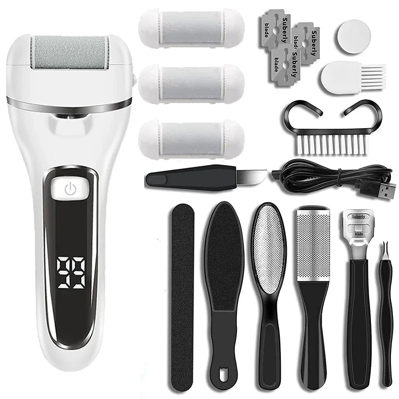 PediFix™ Rechargeable Electric Foot File Grinder MedikStat