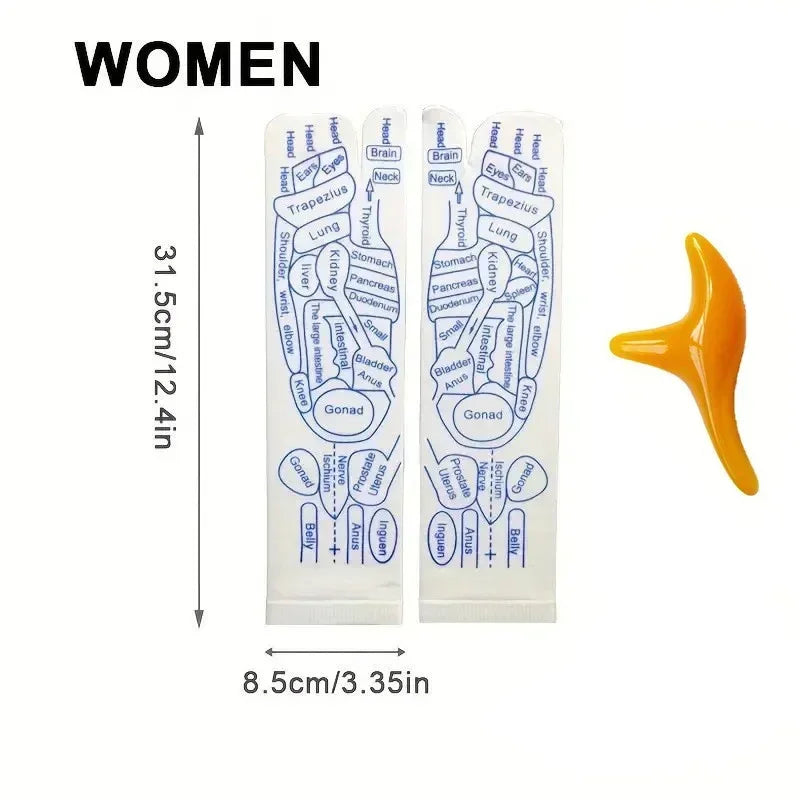Irelieve™ Reflexology Socks with Massage Tool MedikStat
