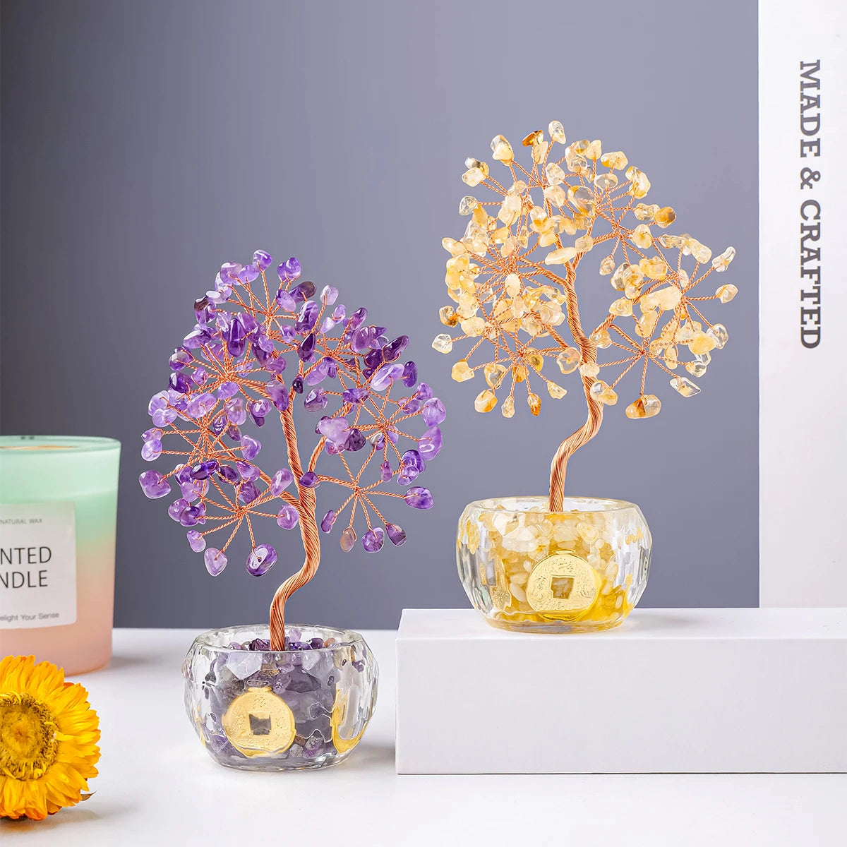 Chakra Crystal Tree