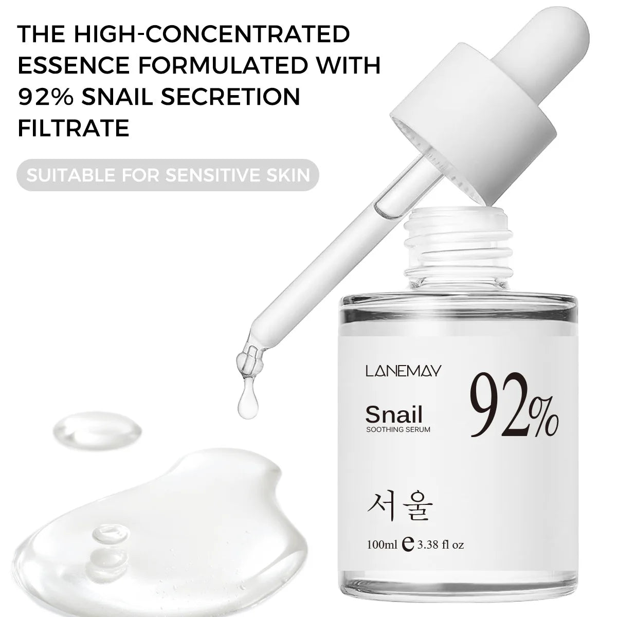 SnailSence™ 92% Snail Soothing Facial Essence MedikStat